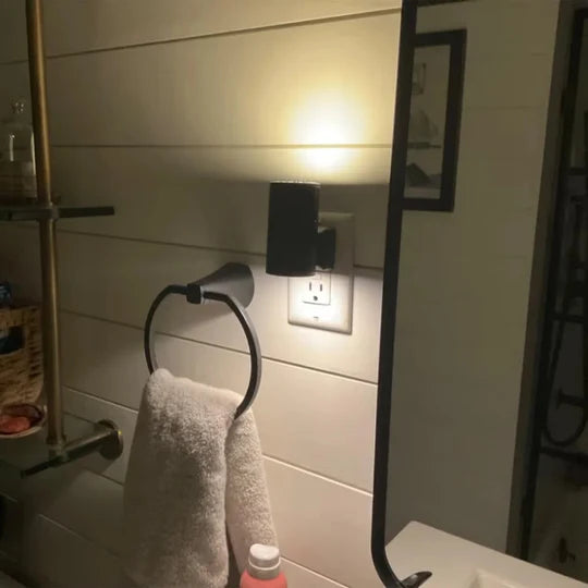 BuzyBe Luno™ Premium LED Night Light | Rechargeable Touch Lamp with Warm & Soft Glow BuzyBe
