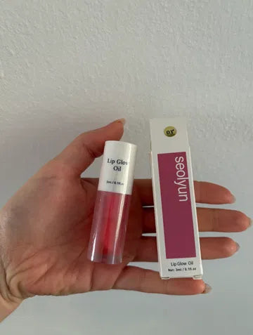 Buzybe Lip Plumping Gloss & Lip Glow Oil – Hydrating High-Shine Lip Care Duo BuzyBe
