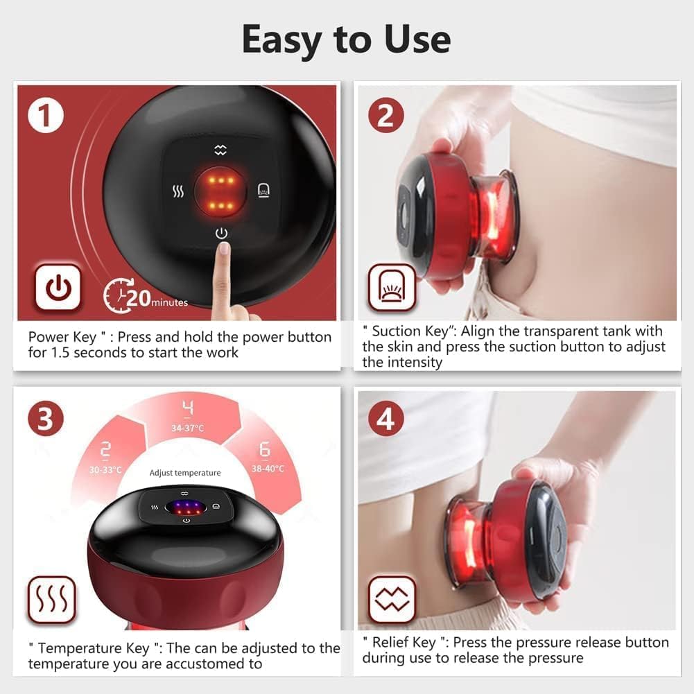 Revomadic REVO The Original 4-in-1 Smart Cupping Therapy buzybe