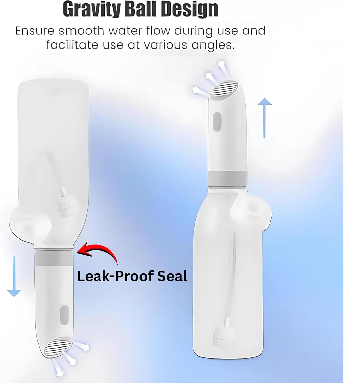 BuzyBe Portable Bidet for Travel | شطاف المسافر USB Rechargeable Electric Shattaf | Handheld High-Pressure Bidet Sprayer for Toilet, Camping Essentials, شطاف السفر Personal Hygiene for Traveling