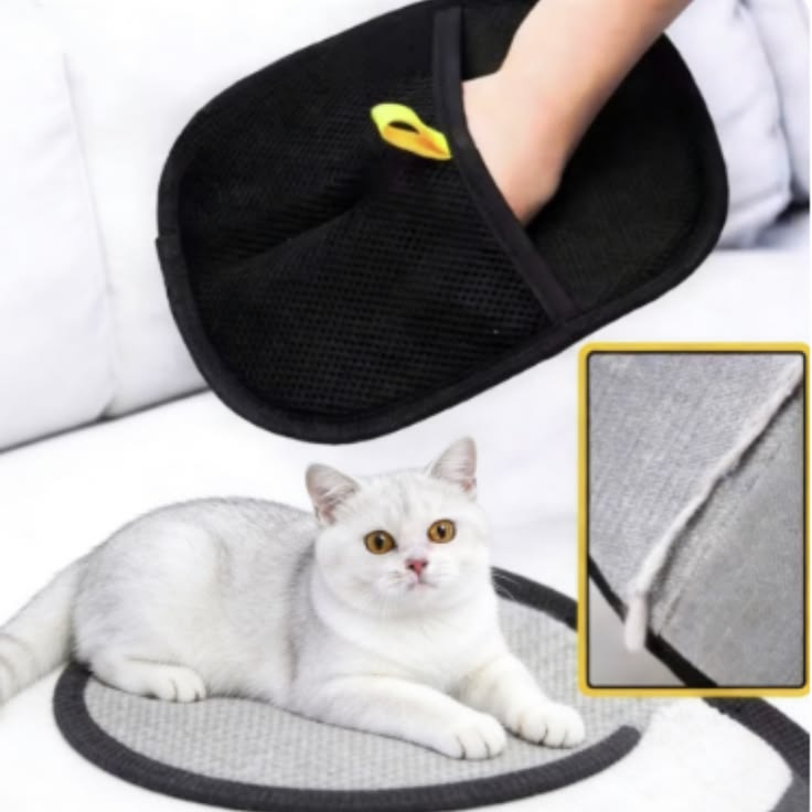Buzybe Pet Hair Remover – Reusable Lint & Fur Cleaning Tool for Furniture, Clothes & Car BuzyBe