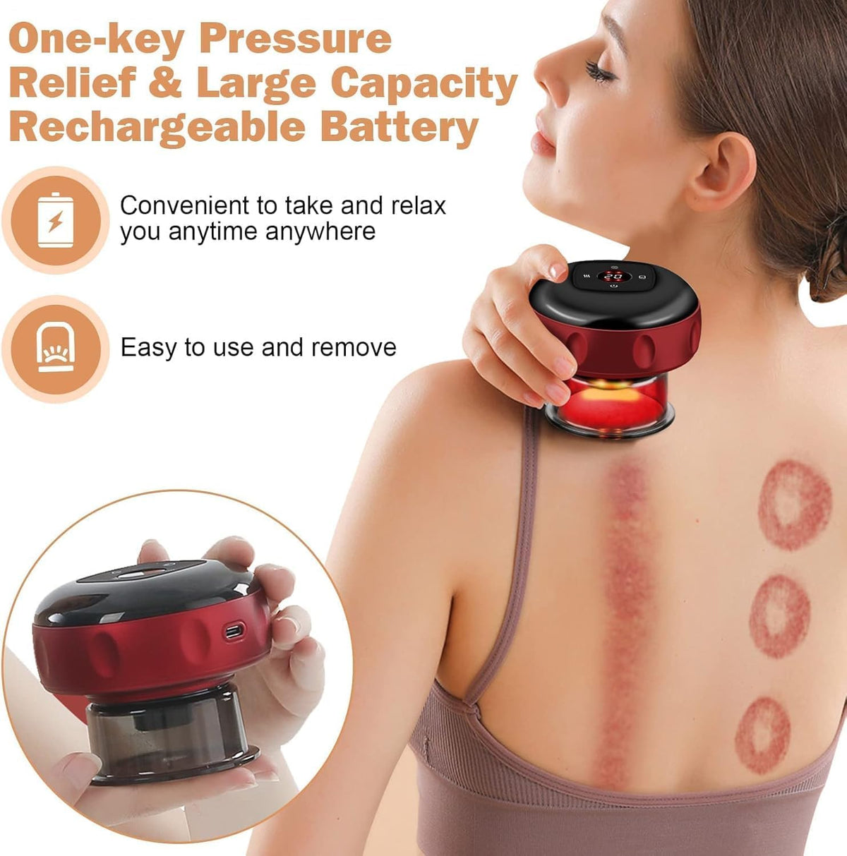 Revomadic REVO The Original 4-in-1 Smart Cupping Therapy buzybe
