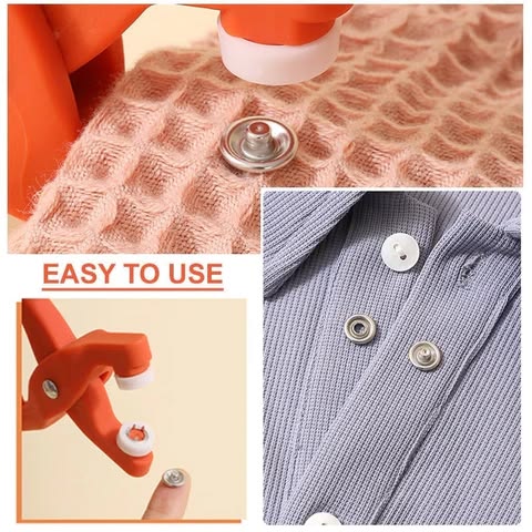 Buzybe  Metal Snap Button Tool Kit – Professional Press Stud Fastener Setting Tool BuzyBe