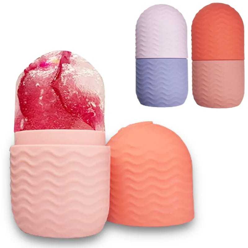 Buzybe Ice Face Roller – Reusable Cooling Facial Massage Roller for Glowing Skin BuzyBe