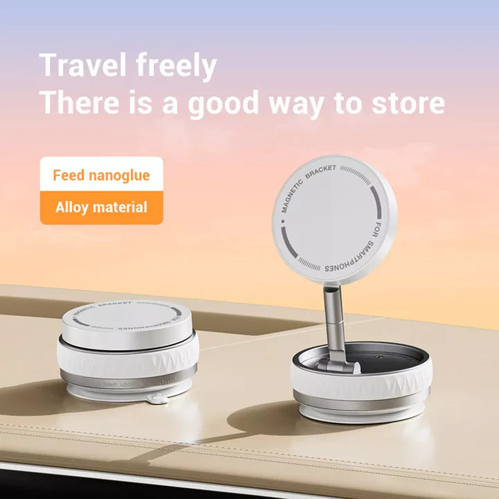 buzybe 360° Magnetic Car Phone Holder | Universal Dashboard & Air Vent Mount for Smartphones BuzyBe